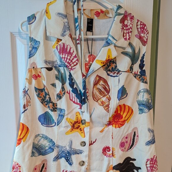 Cider Shell & Mermaid Knotted Mini Dress - Picture 1 of 3